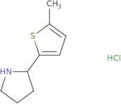 2-(5-Methylthiophen-2-yl)pyrrolidine hydrochloride