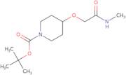 2-(1-Boc-4-piperidinyloxy)-N-methylacetamide