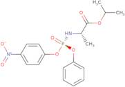 N-[(S)-(4-Nitrophenoxy)phenoxyphosphinyl]-L-alanine 1-Methylethyl Ester