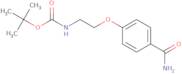 4-[2-(Boc-amino)ethoxy]benzamide