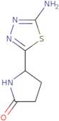 5-(5-Amino-1,3,4-thiadiazol-2-yl)-2-pyrrolidinone