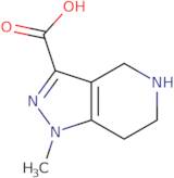 1-Methyl-4,5,6,7-tetrahydro-1H-pyrazolo[4,3-c]pyridine-3-carboxylic acid