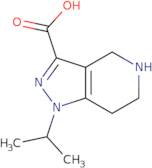 1-Isopropyl-4,5,6,7-tetrahydro-1H-pyrazolo[4,3-c]pyridine-3-carboxylic acid hydrochloride dihydrate