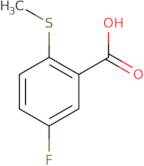 5-Fluoro-2-(methylthio)benzoic acid