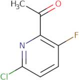 1-(6-Chloro-3-fluoropyridin-2-yl)ethan-1-one