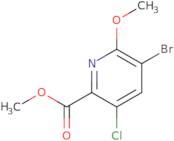 Methyl 5-bromo-3-chloro-6-methoxypicolinate