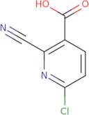 6-Chloro-2-cyanonicotinic acid