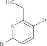 3,6-Dibromo-2-ethylpyridine