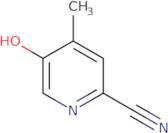 5-Hydroxy-4-methylpicolinonitrile