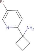 1-(5-Bromopyridin-2-yl)cyclobutanamine