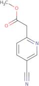 Methyl 2-(5-cyanopyridin-2-yl)acetate