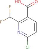 6-Chloro-2-(difluoromethyl)nicotinic acid