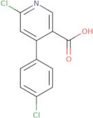 6-Chloro-4-(4-chlorophenyl)pyridine-3-carboxylic acid