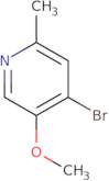 4-Bromo-5-methoxy-2-methylpyridine