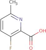 3-Fluoro-6-methylpyridine-2-carboxylic acid