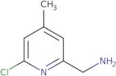 (6-Chloro-4-methylpyridin-2-yl)methanamine