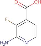 2-Amino-3-fluoropyridine-4-carboxylic acid