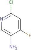 6-Chloro-4-fluoropyridin-3-amine