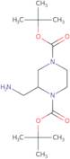 1,4-di-tert-butyl 2-(aminomethyl)piperazine-1,4-dicarboxylate