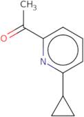 1-(6-Cyclopropylpyridin-2-yl)ethanone