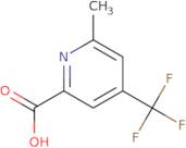 6-Methyl-4-(trifluoromethyl)pyridine-2-carboxylic acid