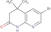 6-Bromo-4,4-dimethyl-3,4-dihydro-1,8-naphthyridin-2(1H)-one