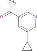 1-(5-Cyclopropylpyridin-3-yl)ethan-1-one