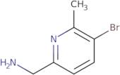 1-(5-Bromo-6-methylpyridin-2-yl)methanamine