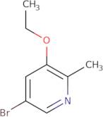 5-Bromo-3-ethoxy-2-methylpyridine