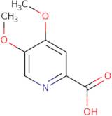 4,5-Dimethoxy-pyridine-2-carboxylic acid