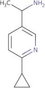 1-(6-Cyclopropylpyridin-3-yl)ethanamine