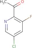 1-(5-chloro-3-fluoropyridin-2-yl)ethanone