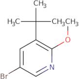 5-Bromo-3-tert-butyl-2-methoxypyridine