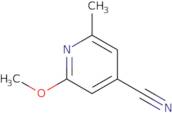 2-Methoxy-6-methylpyridine-4-carbonitrile