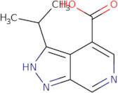 3-(Propan-2-yl)-1H-pyrazolo[3,4-c]pyridine-4-carboxylic acid