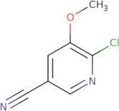 6-Chloro-5-methoxynicotinonitrile