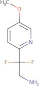 2,2-Difluoro-2-(5-methoxypyridin-2-yl)ethanamine