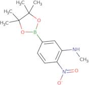 N-Methyl-2-nitro-5-(4,4,5,5-tetramethyl-1,3,2-dioxaborolan-2-yl)aniline