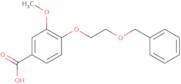 4-[2-(Benzyloxy)ethoxy]-3-methoxybenzoic acid