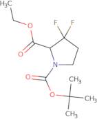 1-tert-Butyl 2-ethyl 3,3-difluoropyrrolidine-1,2-dicarboxylate