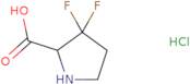 3,3-Difluoropyrrolidine-2-carboxylic acid hydrochloride