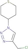 4-(Chloromethyl)-1-(tetrahydro-2H-thiopyran-4-yl)-1H-1,2,3-triazole