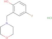 4-Fluoro-2-(morpholin-4-ylmethyl)phenol hydrochloride