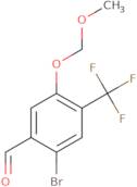 2-Bromo-5-(methoxymethoxy)-4-(trifluoromethyl)benzaldehyde