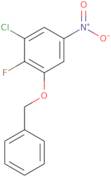 1-(Benzyloxy)-3-chloro-2-fluoro-5-nitrobenzene