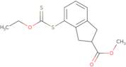 Methyl 4-((ethoxycarbonothioyl)thio)-2,3-dihydro-1H-indene-2-carboxylate