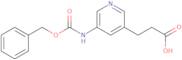 3-(5-(((Benzyloxy)carbonyl)amino)pyridin-3-yl)propanoic acid