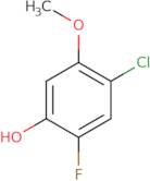 4-Chloro-2-fluoro-5-methoxyphenol