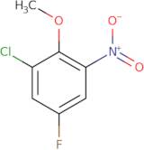 1-Chloro-5-fluoro-2-methoxy-3-nitrobenzene