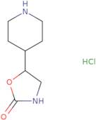 5-(Piperidin-4-yl)oxazolidin-2-one hydrochloride
